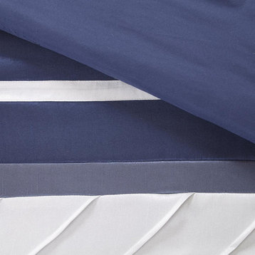 100% Polyester Polyoni Pieced 7-Pieces Comforter Set, Belen Kox