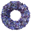 Cape Cod Blues Hydrangea Wreath Year Round Wreath for Everyday