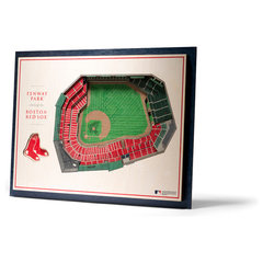 MLB Boston Red Sox 3D Logo Series Wall Art - 12x12