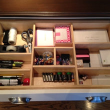 Organizing junk drawers!