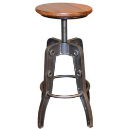 Industrial Bar Stools And Counter Stools by Crafters and Weavers