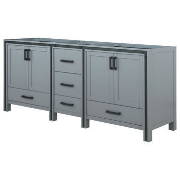 80 inch Dark Grey Vanity Cabinet Only