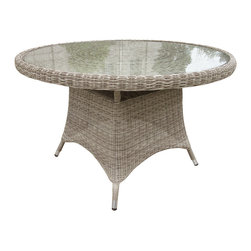 John Lewis - John Lewis Dante 4 Seater Outdoor Dining Table - Garden Cushions