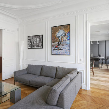 Appartement familial-Pereire-cuisine ouverte