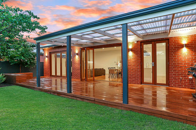 Photo of a modern brick exterior in Adelaide.