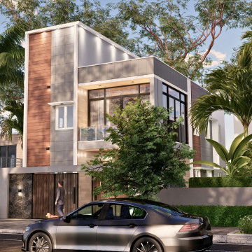 Elevation Design for Builder @ COIMBATORE
