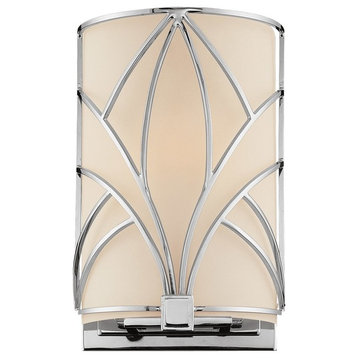 Metropolitan Storyboard Collection 1-Light Wall Sconce N2921-1-77, Chrome