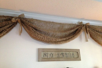 Rustic Jute Curtain