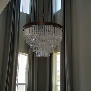 Two-story Windows: Yards and yards of plush platinum!