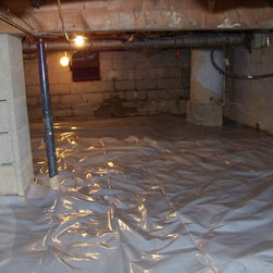 waterproof crawl space, foundation, center beam - Products