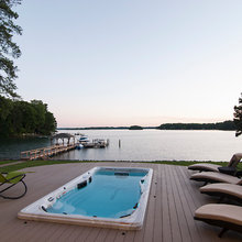 Outdoor deck Tub