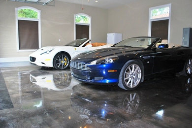 Example of a minimalist garage design in Salt Lake City