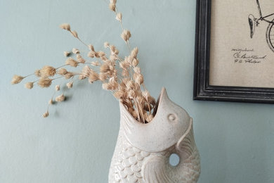 Cette photo montre une maison tendance.