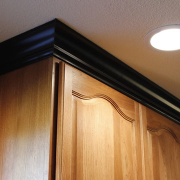 Kitchen Design: StarMark Cabinetry Royale Door Style, Hickory Doors in Toffee