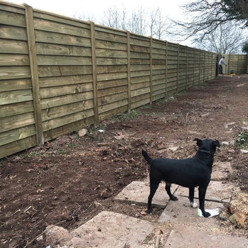 Bespoke double sided security fence