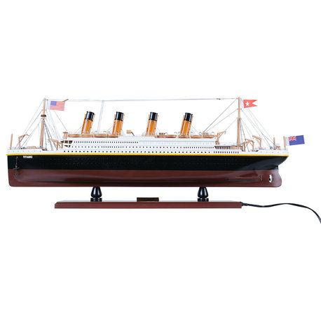 Titanic With Lights Cruise Ship Model