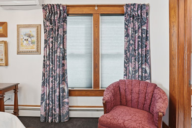 Example of a bedroom design in Other