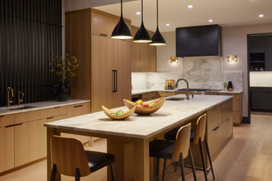 Kitchen - modern kitchen idea in Grand Rapids