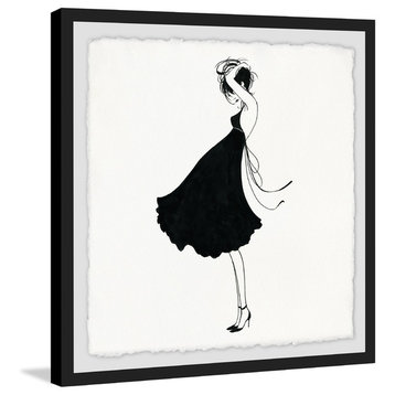 "Breezy Chic" Framed Painting Print, 32"x32"