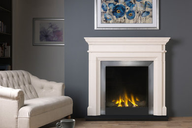 Vision Trimline - Balanced Flue Trimmed Gas Fires - TL73 with Teramo Mantel