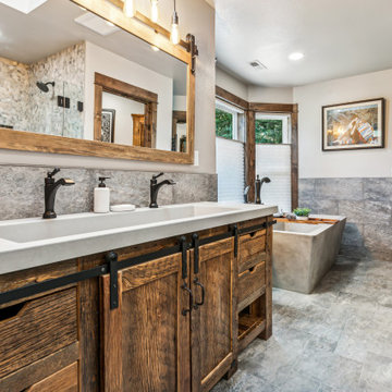 Natural Haven - Primary Bathroom