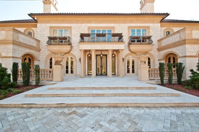 Entryway - mediterranean entryway idea in Atlanta