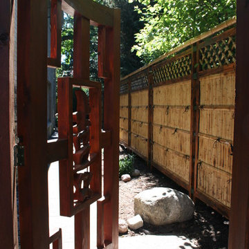 custom hand rail and gate