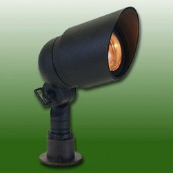 Cast Aluminum LED MR16 Directional Light with Shroud - Light Bulbs