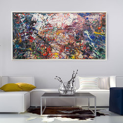 Napa Valley #6, 2017, acrylic on canvas, 36" x 72" (91.4 x 182.9 cm) - Paintings
