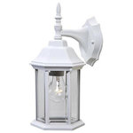 Acclaim Lighting - Acclaim Lighting 5181TW Craftsman 2, 1-Light Wall Lantern Wide - The Craftsman 2 collection 1-light wall-mounted laCraftsman 2 One Ligh Textured WhiteFinish *UL Approved: YES Energy Star Qualified: n/a ADA Certified: n/a  *Number of Lights: 1-*Wattage:100w Medium bulb(s) *Bulb Included:No *Bulb Type:Medium *Finish Type:Textured White