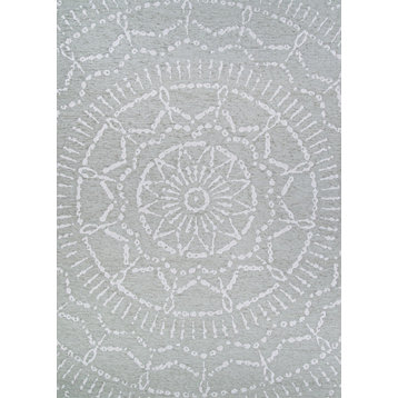 Coppe Rug - Herb Green, 2'6"x7'6"