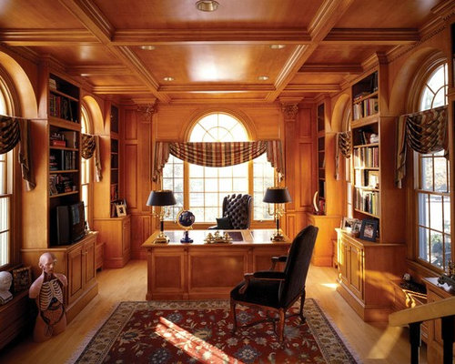 Best Luxury Home Office Design Ideas & Remodel Pictures | Houzz SaveEmail