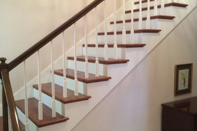 Inspiration for a timeless staircase remodel in Birmingham