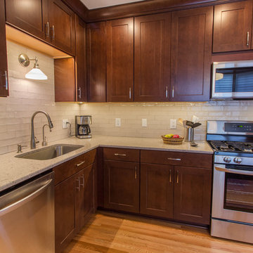 Project 2971-1 Traditional Kitchen Remodel Chimney Removal