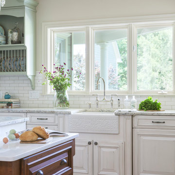 Sophisticated Country Manor Kitchen