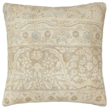 Antique Marsden Vintage Distressed Handmade Rug Pillow