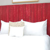 Handcrafted Headboard, Hanger Style, Barn Red, King