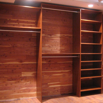 Custom Closet in basement