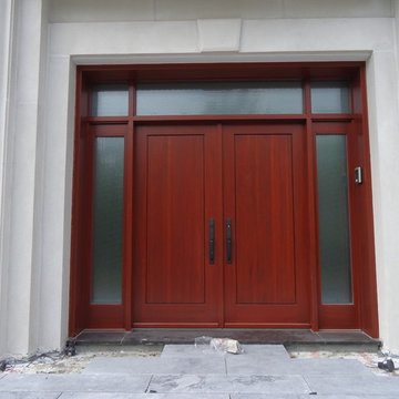 Portes d'entrée en bois Moderne - Modern Wooden front doors