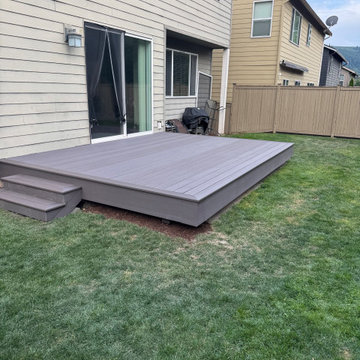 Small Decks with and without Cover Additions Endura Decking Co