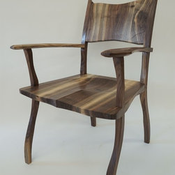 Walnut Occasional Chair - Armchairs & Accent Chairs
