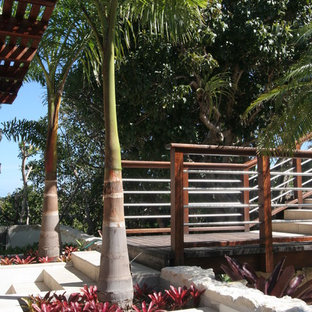 他の地域のトロピカルスタイルのおしゃれな玄関の写真