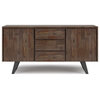 Lowry Sideboard Buffet, Rustic Natural Aged Brown