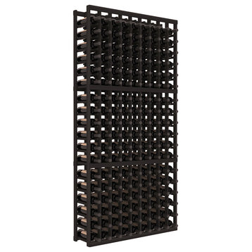 9 Column Standard Wine Cellar Kit, Redwood, Black