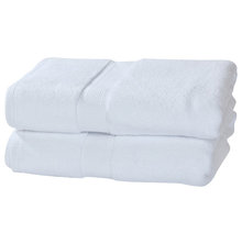 33351 Cherry Blossom Calcot Ltd Homestead Textiles Growers Collection 100-Percent Zero-Twist Pima Cotton 3-Piece Bath Towel Set 