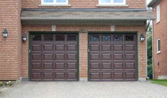 Brown raised panel garage door 9x7 Installation