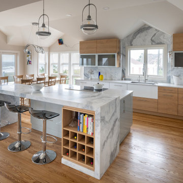 Modern Beach Retreat Kitchen in Fenwick Island, DE