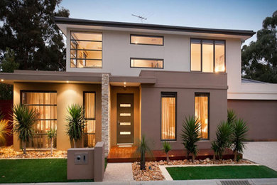 Inspiration for an exterior home remodel in Seattle