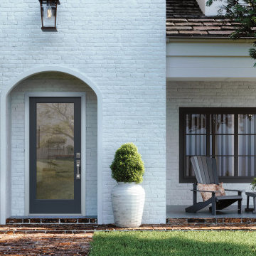 Masonite Performance Door System VistaGrande Full Lite Fiberglass Exterior Door
