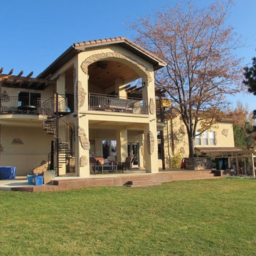 New Upper Level and Covered Deck